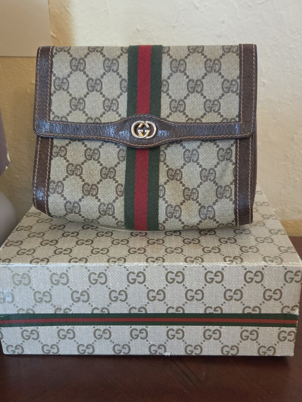 Gucci Vintage Sherry Line Clutch